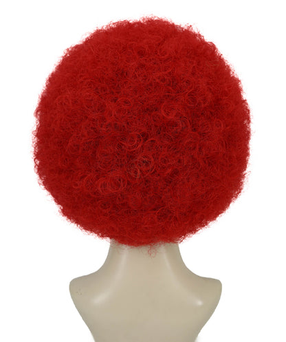 Adult Unisex Big Curly Afro Wig | Bold Costume Hair for Halloween, Cosplay, and Themed Parties | Multiple Color Options