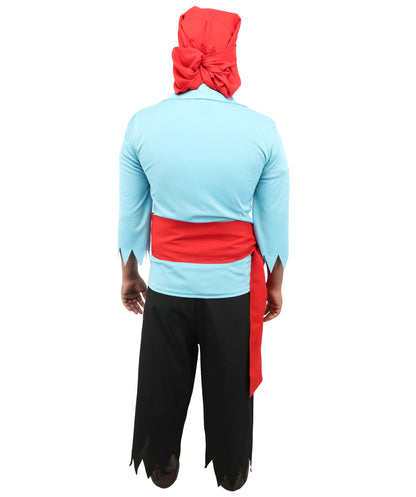 HPO Leg Avenue Men's Pillaging Pirate Costume - Authentic Pirate Outfit with Hat and Accessories, Perfect for Themed Events