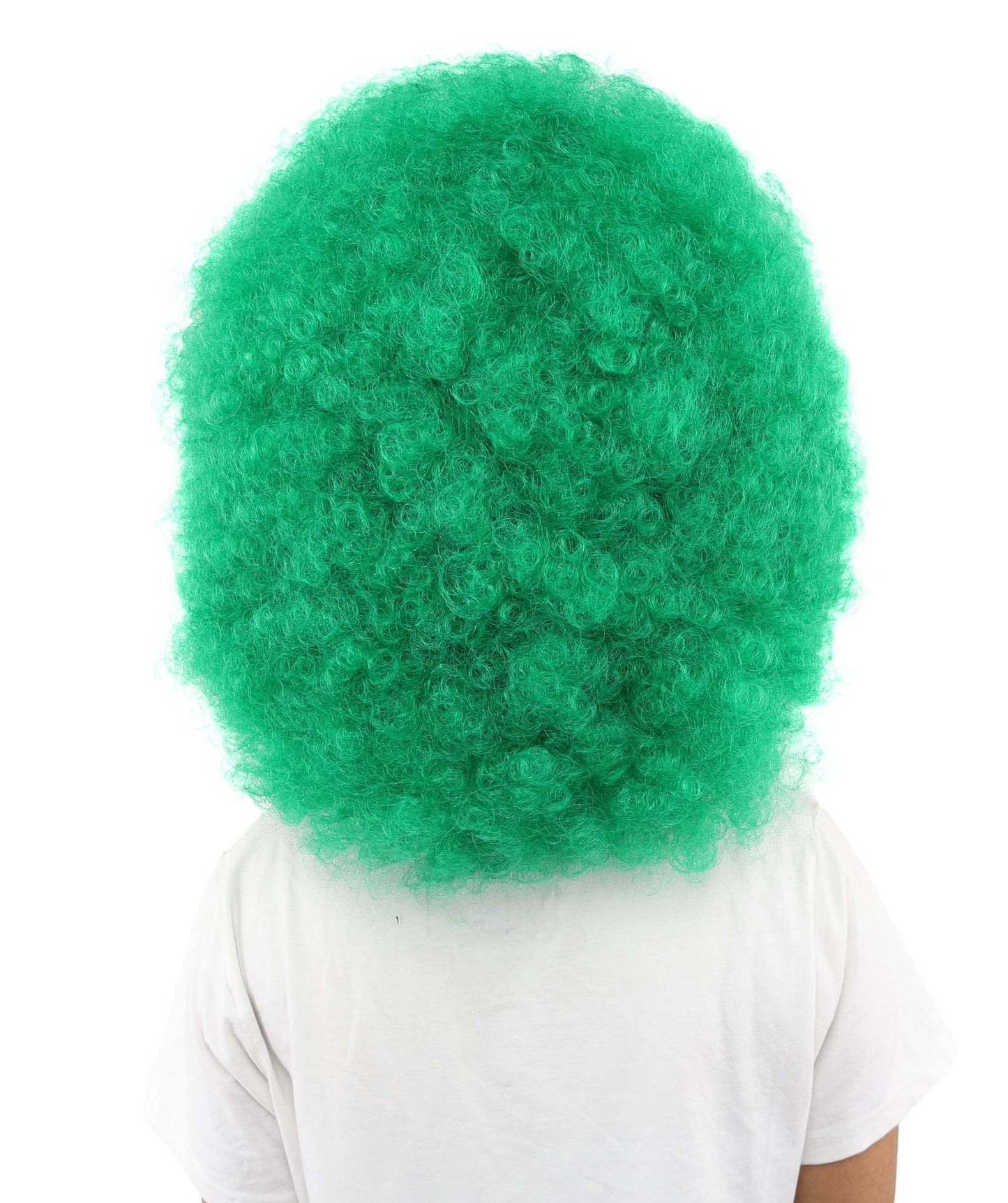 HPO Women's Giant White Glitter Afro Wig | Massive Puffy Sparkle Hair with Silver Sheen, Synthetic Fiber & Breathable Cap | Halloween, Troll Roleplay, 70s Disco Party, Theater & Funny Costume