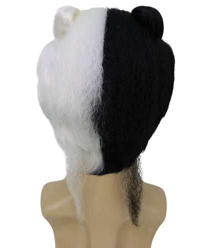 HPO  Men's Manga Anime Pompadour Wig | Perfect for Halloween | Flame-retardant Synthetic Fiber