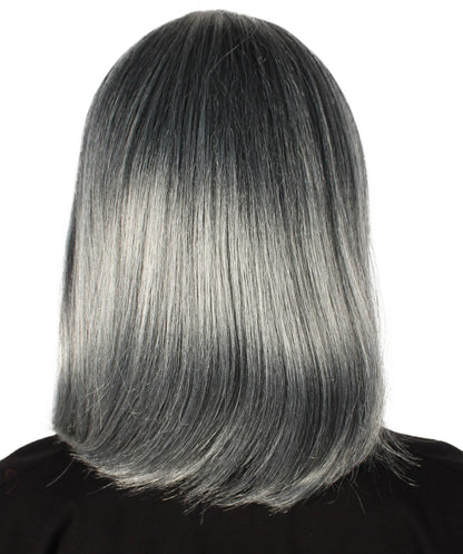 HPO Women's Shoulder Length Bob Wig Collection | Straight Halloween Wig Multiple Color Option | Premium Breathable Capless Cap