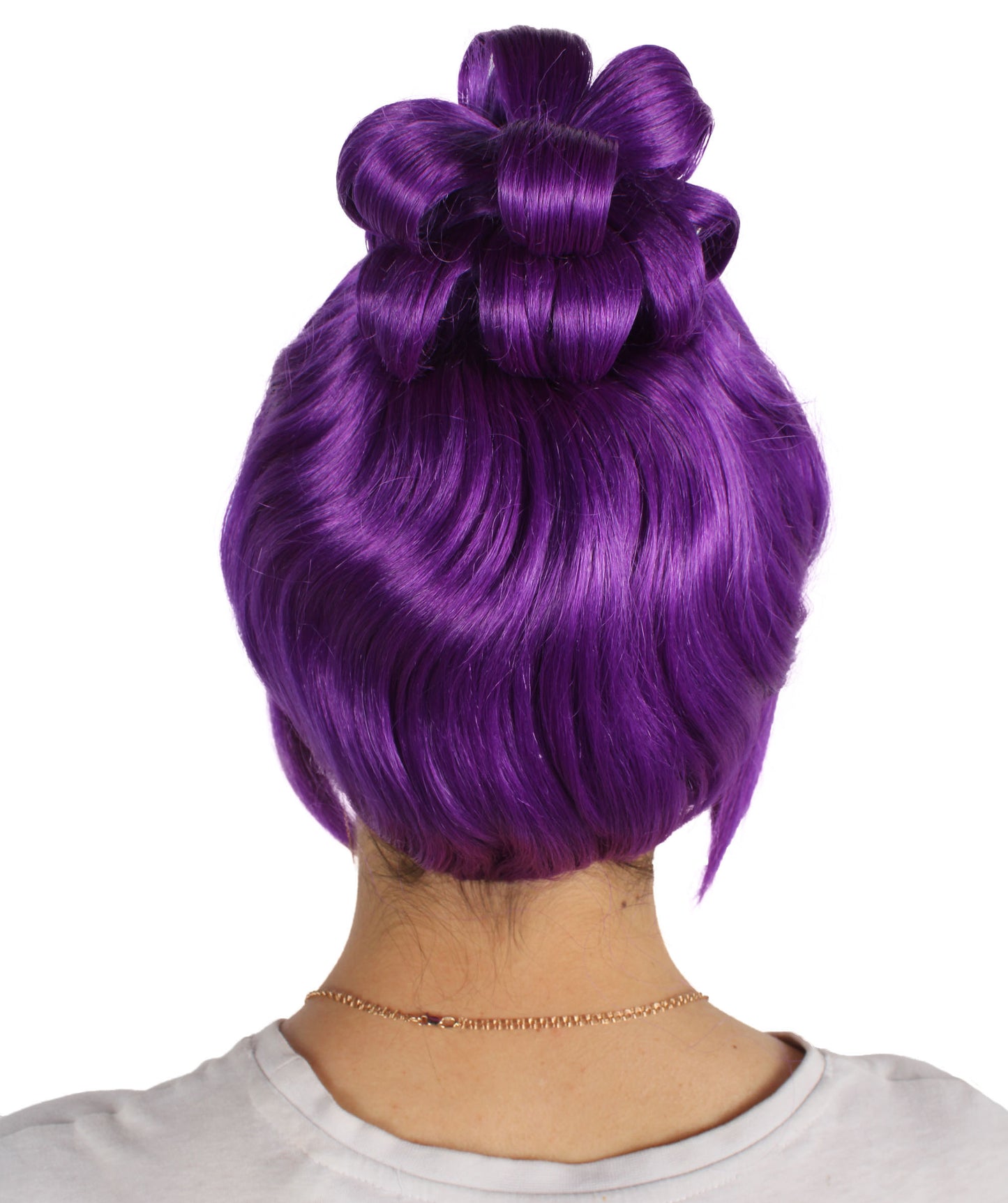 HPO  Women's Halloween Animated Lucy Updo Wig | Multiple Color Options