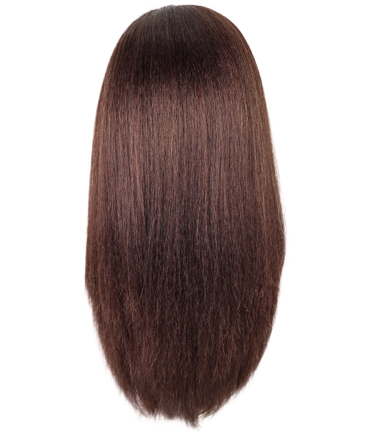 Women Brown Long Wavy  Wig |  Fashion Doll-Inspired Hair for Dress-Up & Parties | Breathable Capless Cap