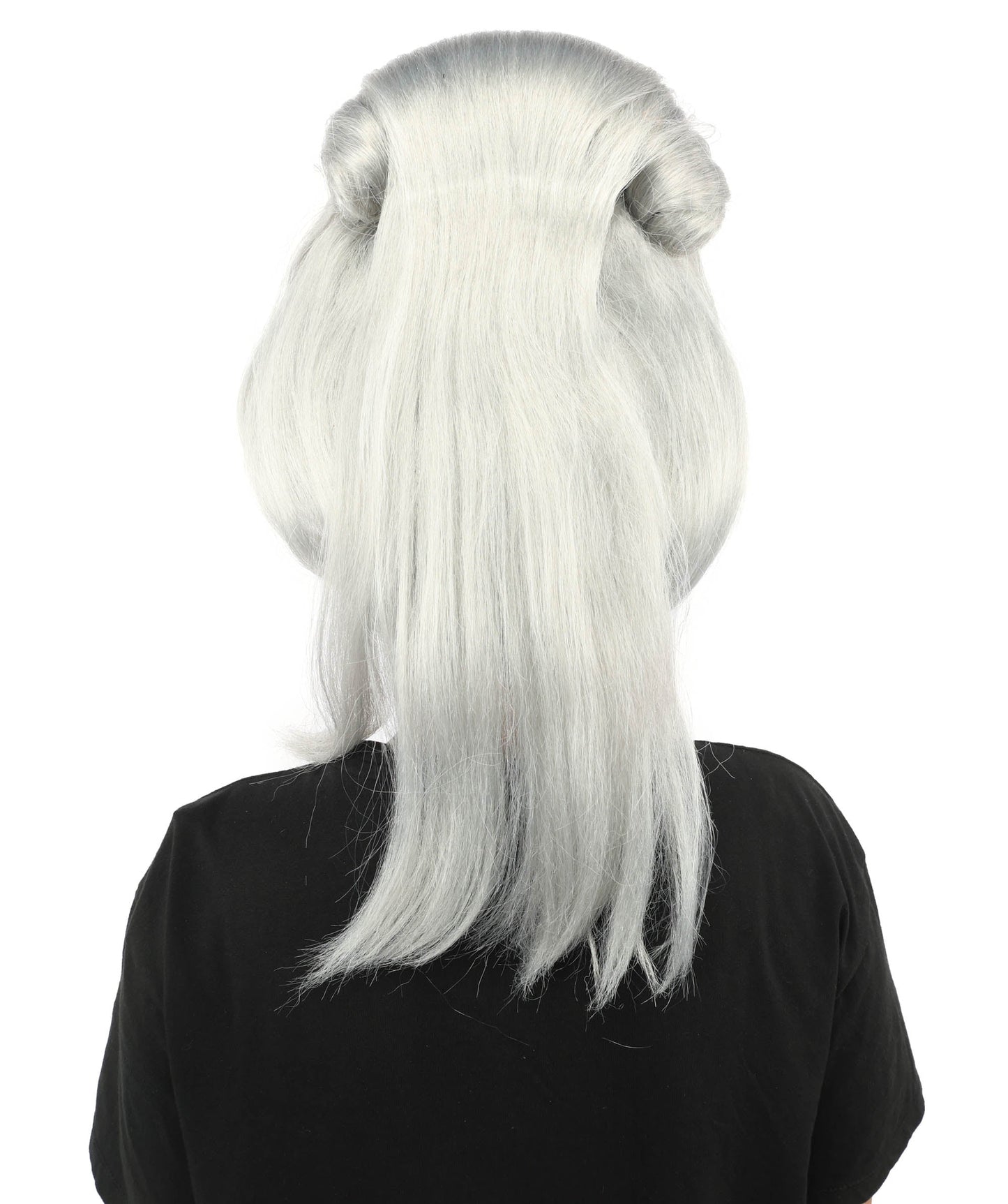 HPO Adult Women's Avant-Garde Bouffant Wig | Multiple Color Options | Create of synthetic fiber, massive smooth updo with micro bangs, breathable base | Party, Halloween, theater, drag, performance, costume events