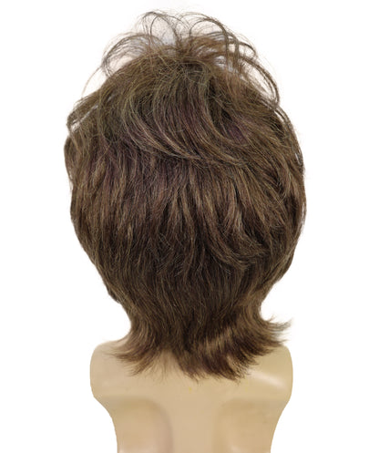 HPO Men's 80s 90s Rock Star Wig – Liam & Noel Gallagher Short Wavy Cosplay Wigs