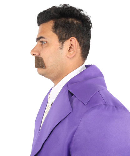 Men's Human Hair Moustache | Facial Hair Multiple Colours Option | HPO