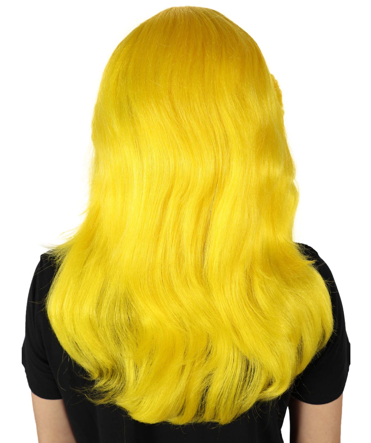 HPO Women's 70's Flick Multiple Color Retro Wig, Flame-retardant Synthetic Fiber