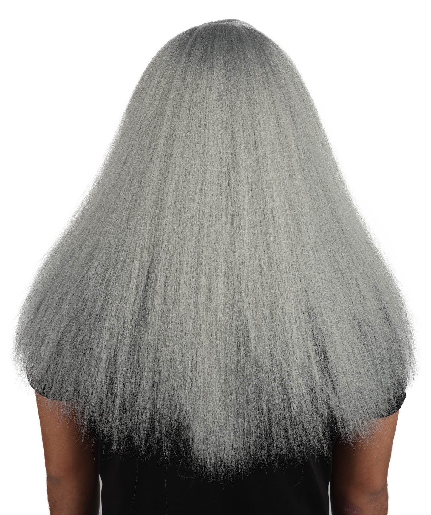 HPO Unisex Extreme Hairy Person Costume, Mask and Bundle - Full-Body Hair Suit Extra-Long Ash Brown Costume Wig for Halloween, Cosplay & Parties