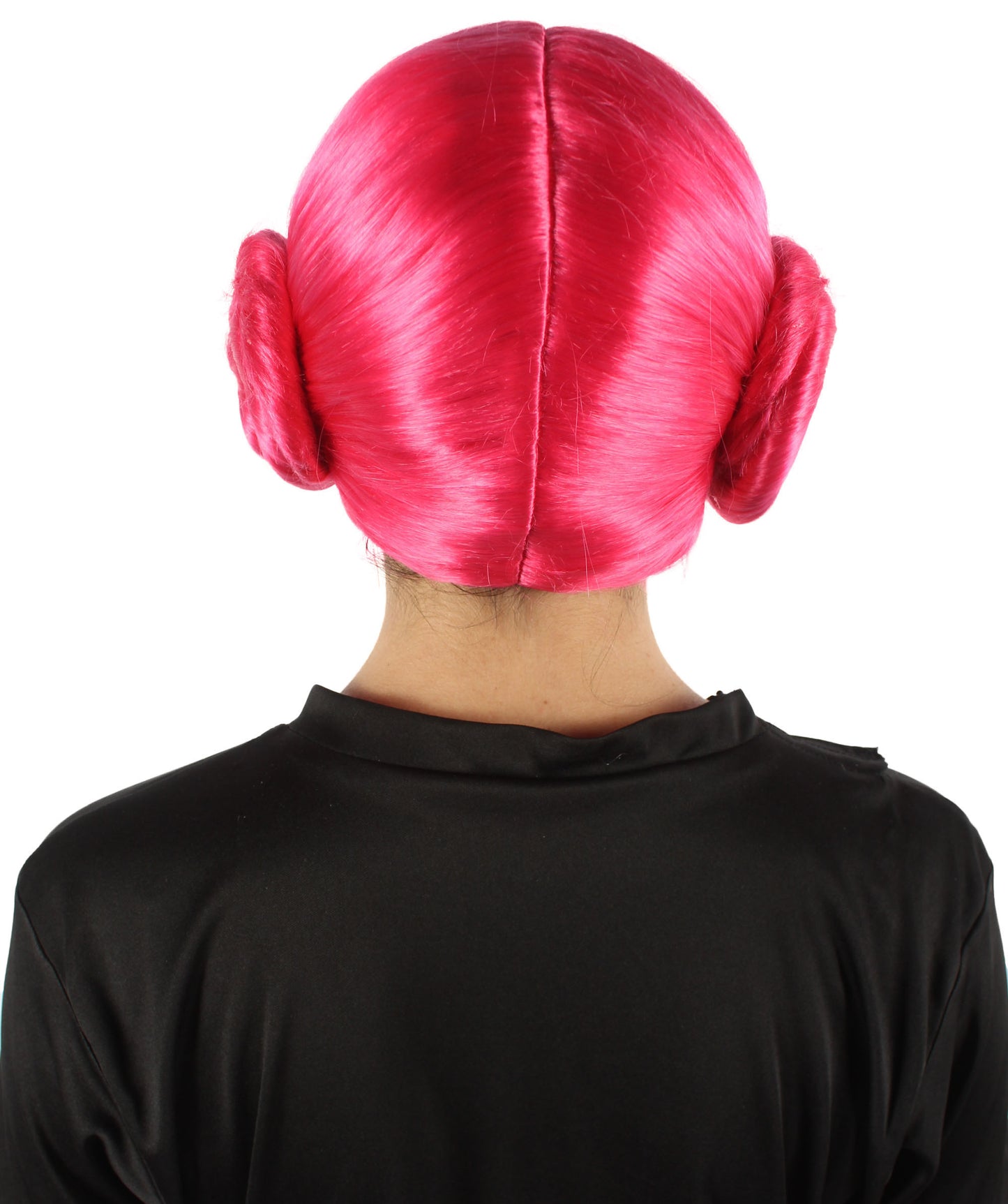 HPO Multiple Space Bun Wig – Sci-Fi Inspired Fancy Dress Costume Wig for Women – Galactic Hero Wig