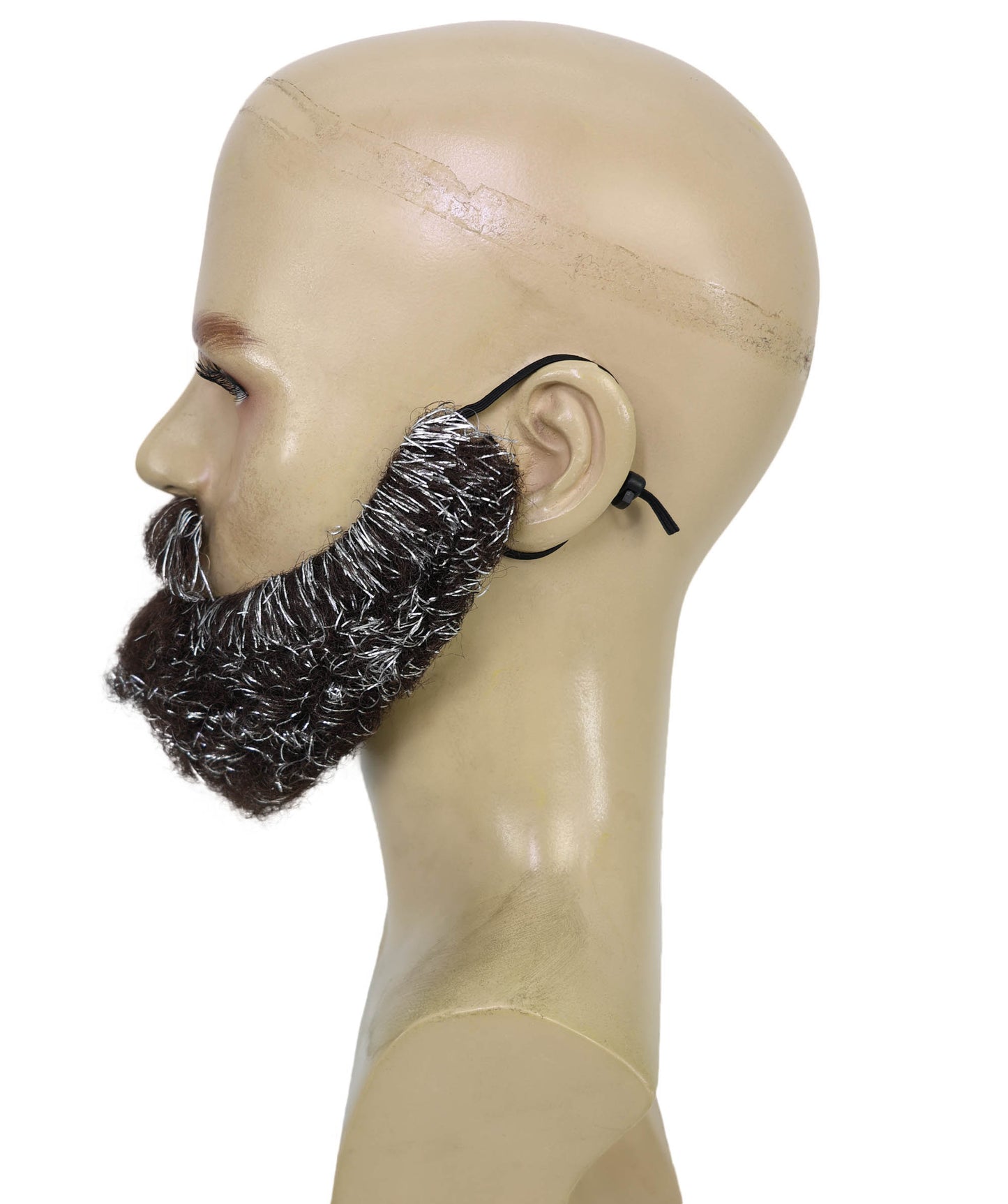 HPO Adult Men’s Portrait-Inspired Beard & Mustache Set | Realistic Costume Facial Hair Accessory