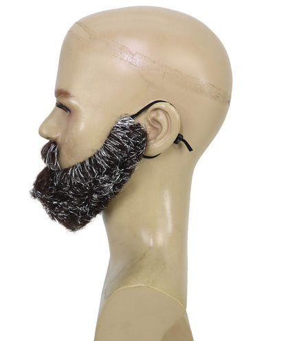 HPO Adult Men’s Portrait-Inspired Beard & Mustache Set | Realistic Costume Facial Hair Accessory