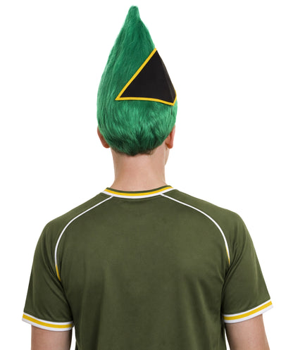 Men's Flag Troll Wig | Premium Breathable Capless Cap