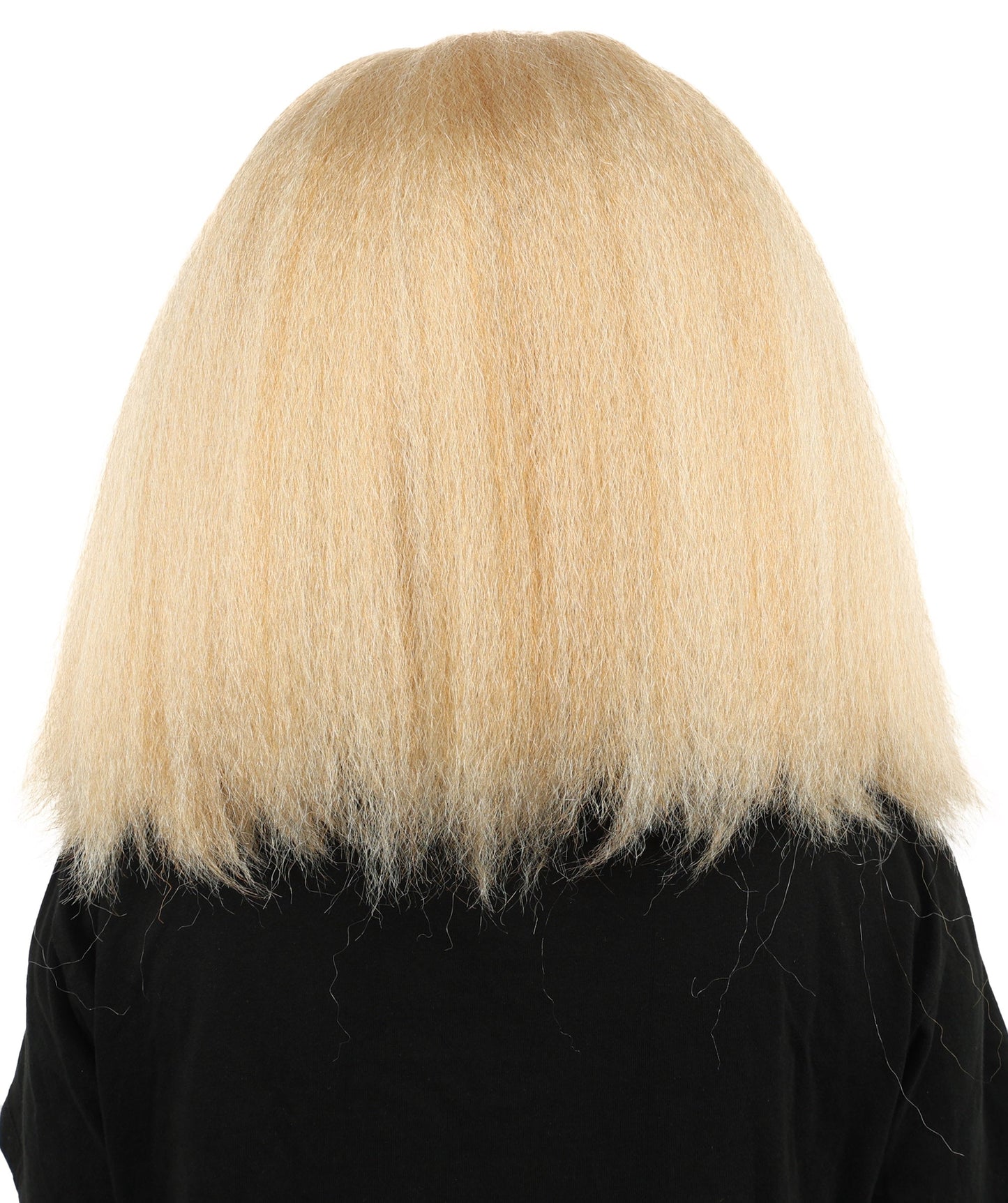 HPO Adult Women's Long Rounded Cartoon Hair Wig | Multiple Color Options | Bubble Bob, Deep Side Part, Heat Friendly Synthetic Strands & Breathable Net | Fancy Dress, Stage Show, Animated Character Events, Halloween & Festival
