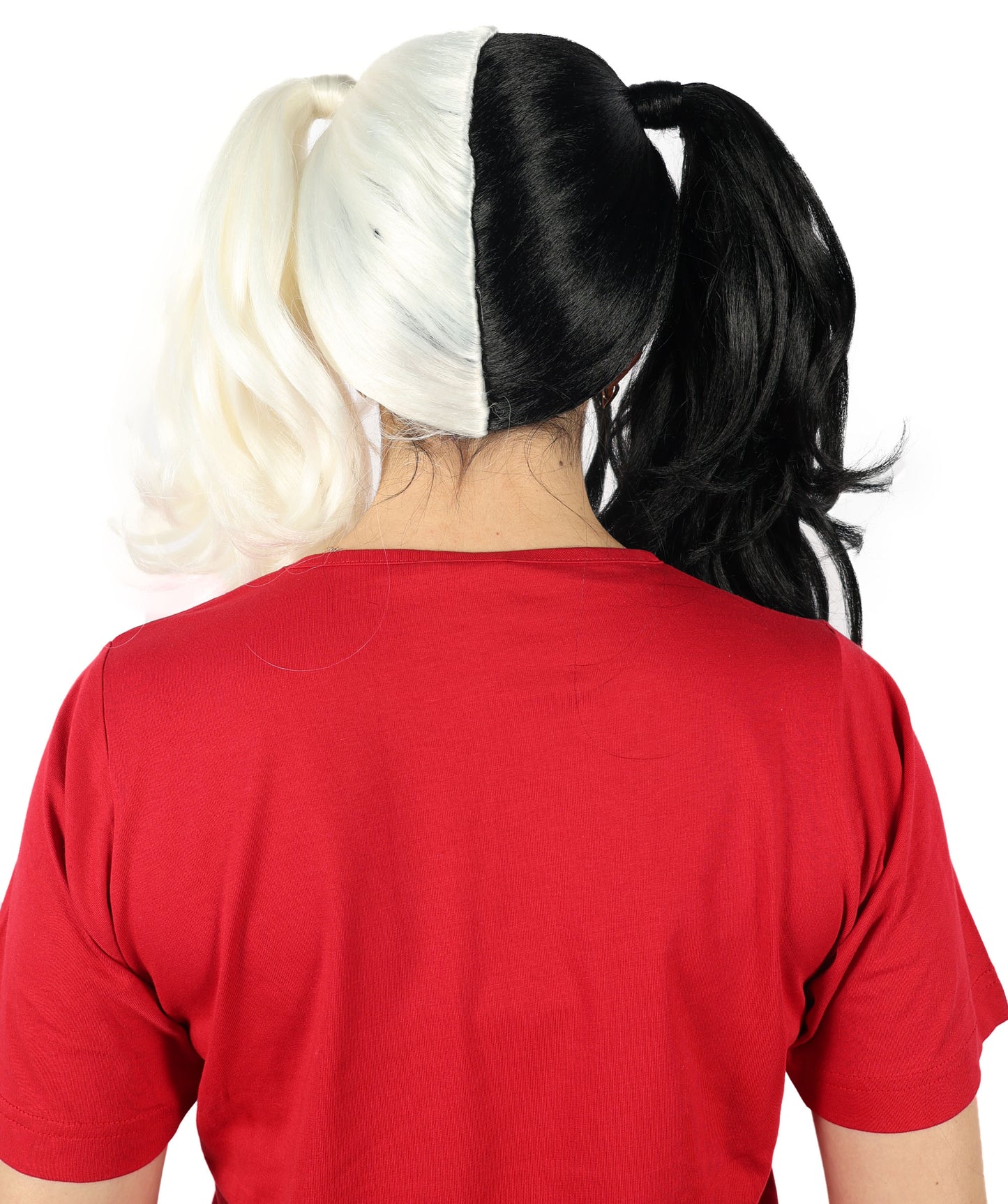 HPO Womens Dolly Pigtail Wigs Collection | Party Event Ready Fancy Halloween Wigs | Premium Breathable Capless Cap