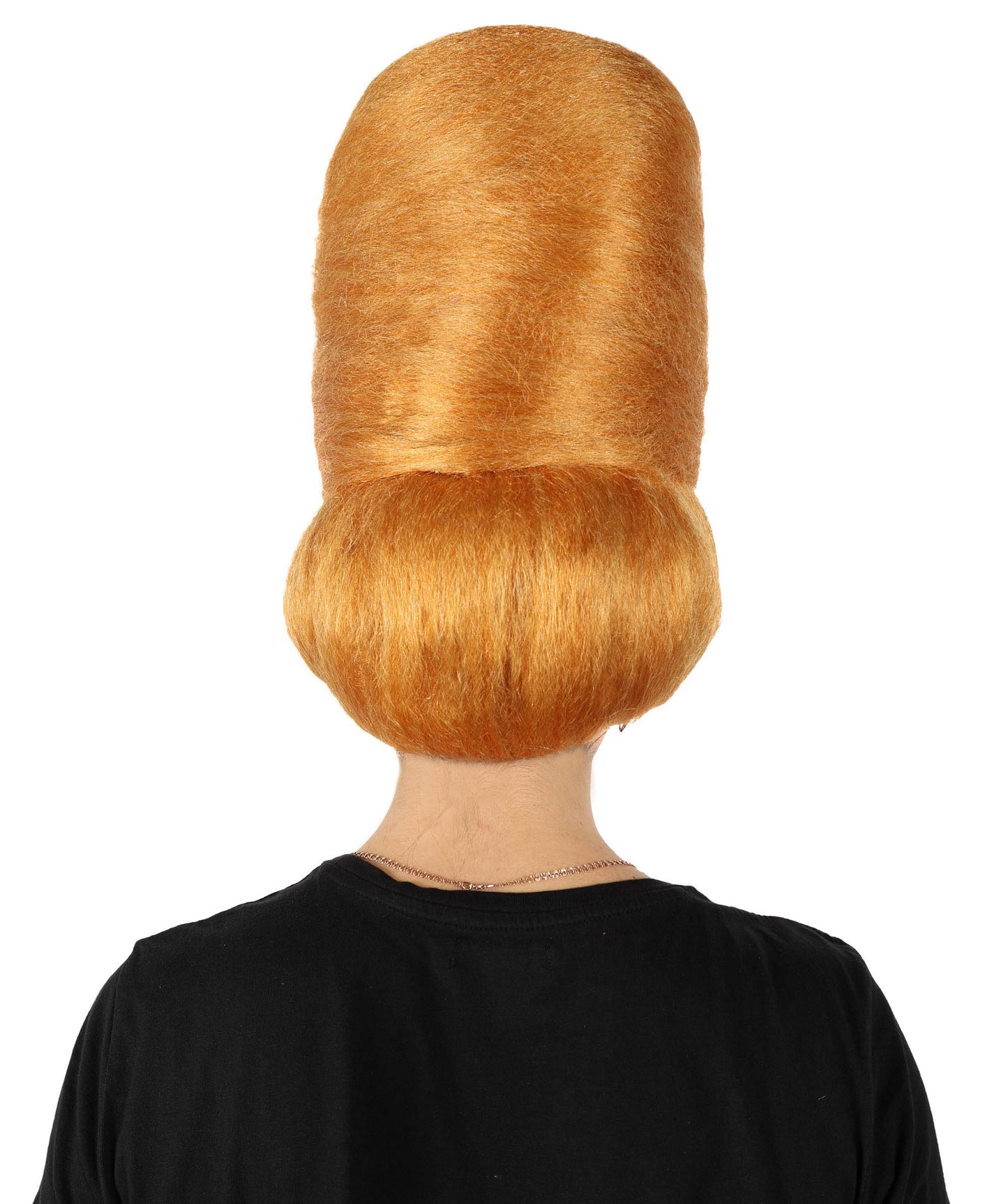 HPO Unisex Drag Race Light Brown Wigs for Men and Women - Glamorous Long Costume Accessory, Premium Breathable Capless Cap with Flame Retardant Synthetic Fiber Hair