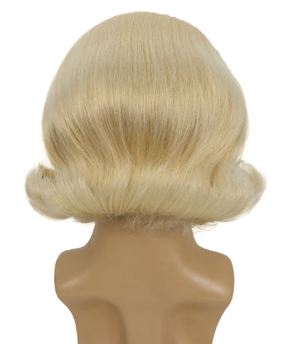 Men's Black Slick Back Dutch Van Der Linde Wig – Red Dead Redemption Inspired Costume Wig for Cosplay & Halloween – Realistic Long Curly Slick Back Hair Wig for Men