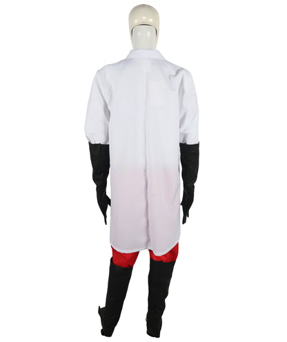 HPO Adult Men's  Multicolor Evil Scientist Costume | Goggles & Lab Coat | Halloween Cosplay & Themed Events