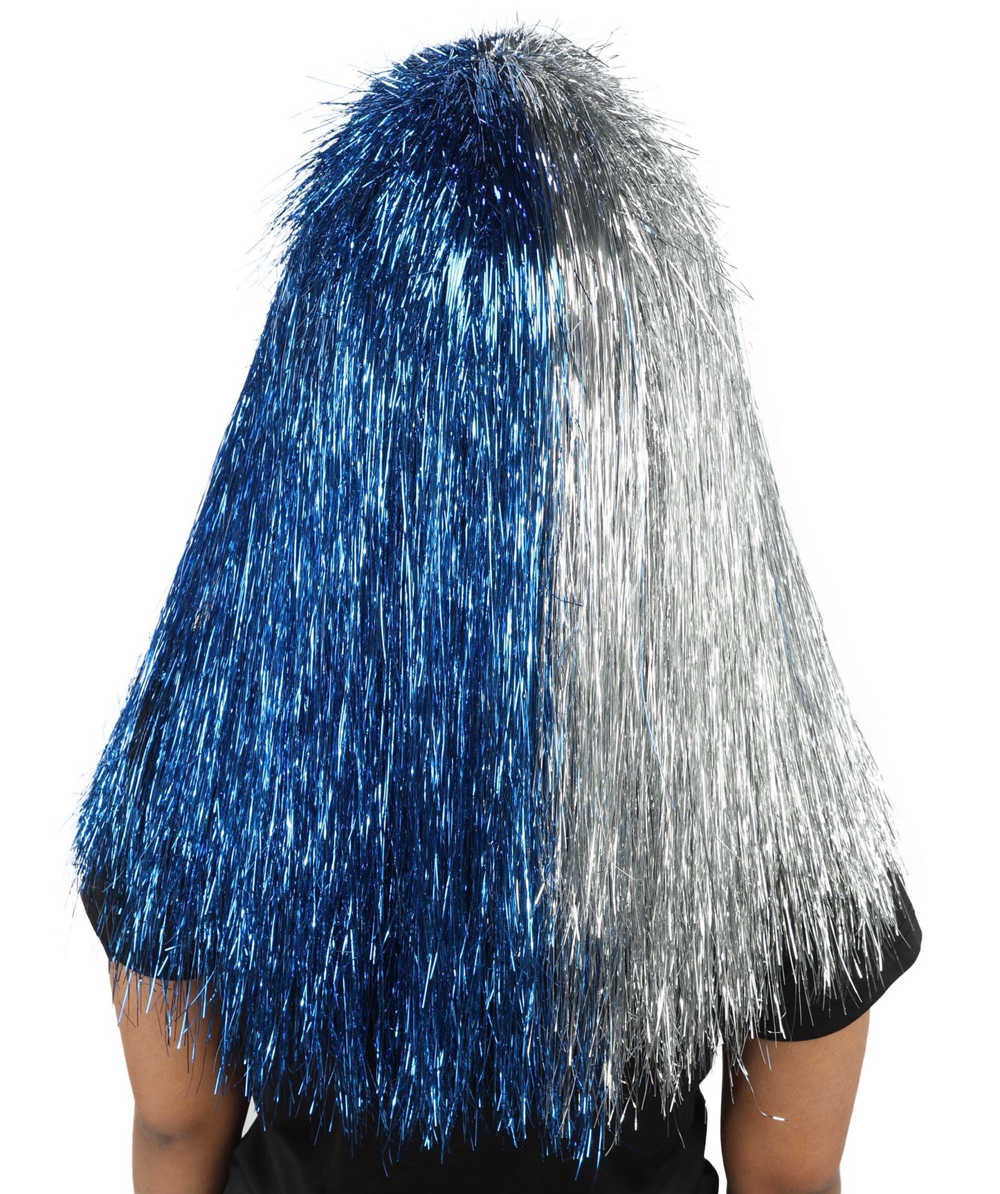 HPO Teen Extreme Hairy Two Part Costume Bundle & Mask Set - Full-Body Hair Suit Extra-Long Costume Wig for Halloween, Cosplay & Parties - Multiple Color Options