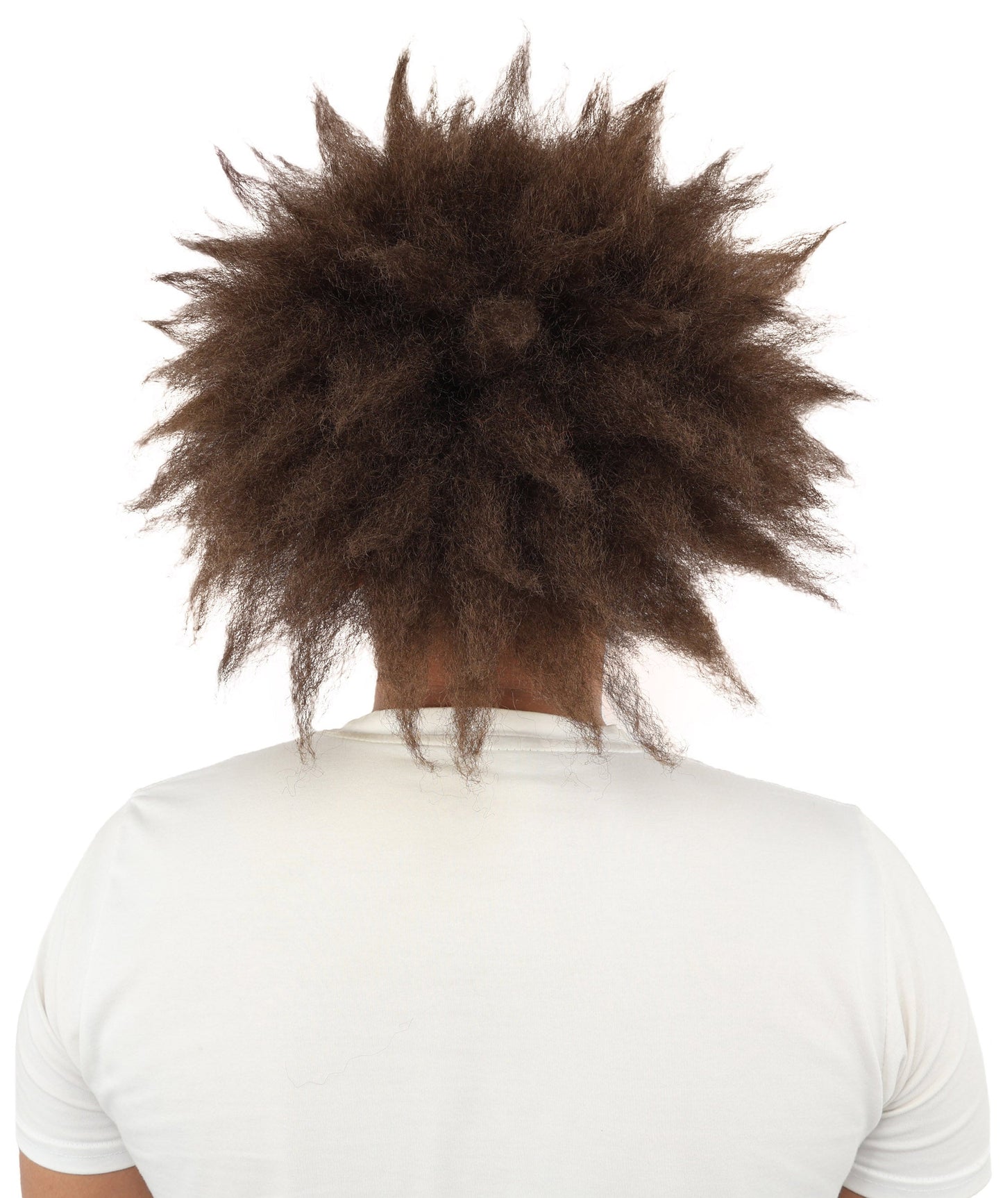 Men's Spiky Clown Theatrical Wig | Multicolor Options | Create of synthetic fiber, massive spiky volume, integrated forehead piece | Party, Halloween, theater, drag, performance, costume events