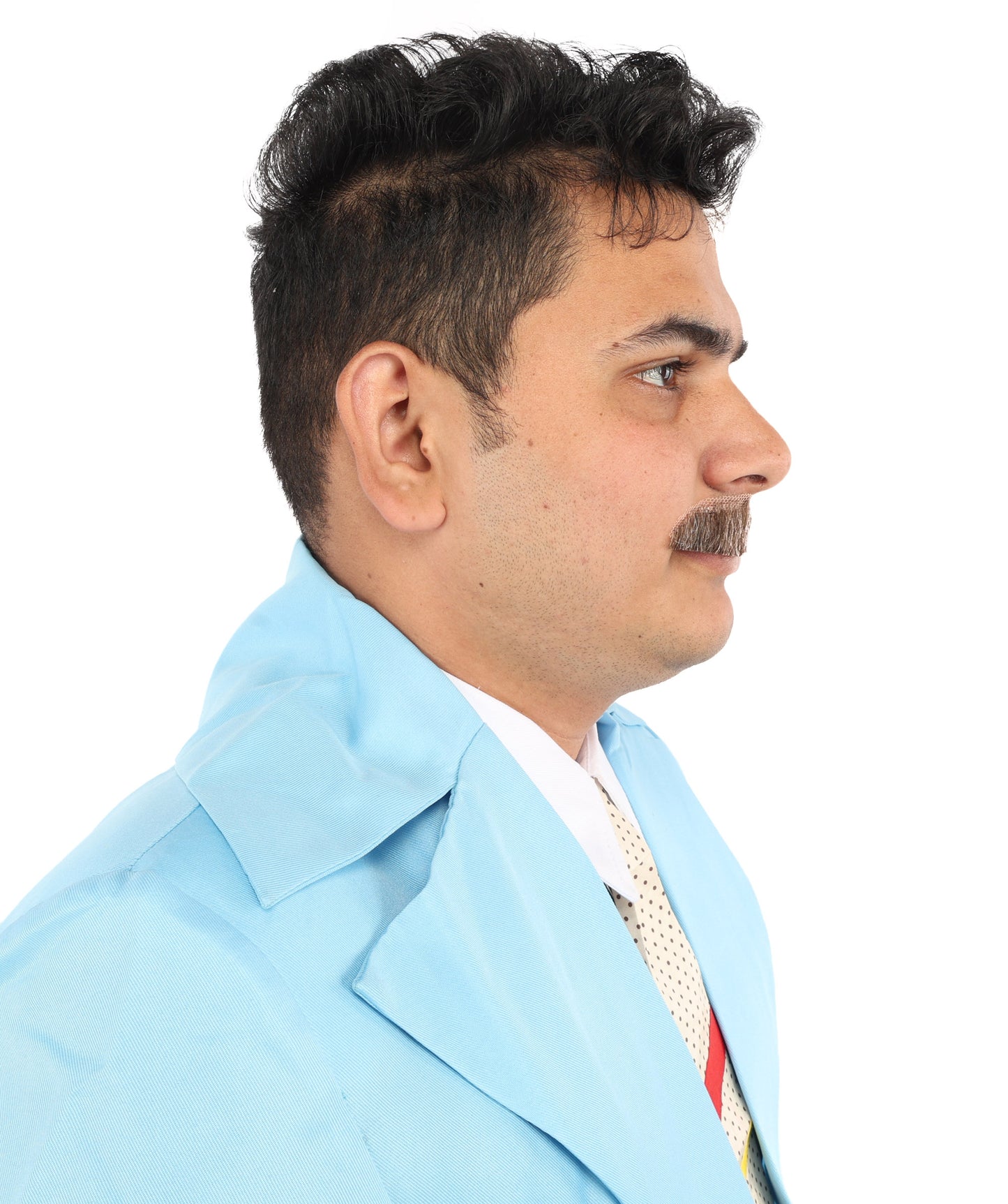 Men's Human Hair Moustache | Facial Hair Multiple Colours Option | HPO
