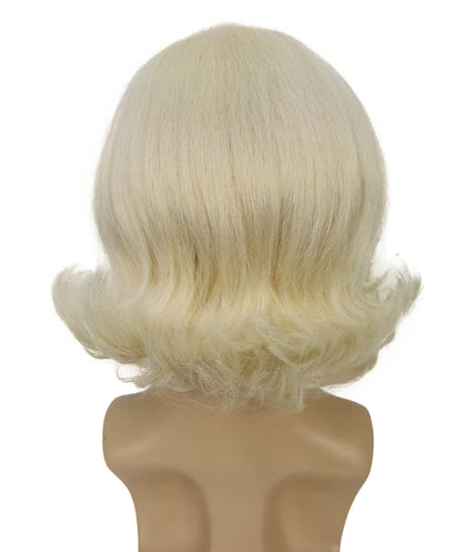 HPO Men's Comedy Movie Character Layered Textured Hair Wig I Flame-retardant Synthetic Fiber