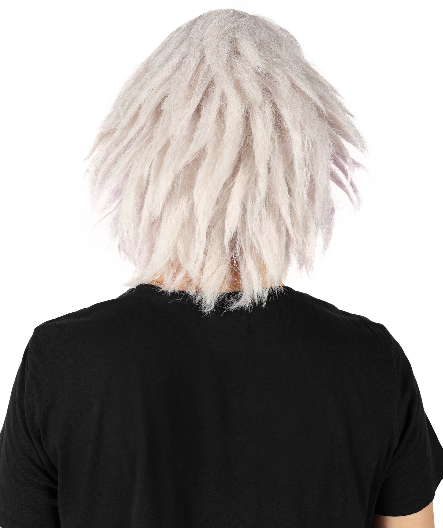 HPO Women's Princess Grey Featury Fluffy Wig I Cosplay Wig I Flame-retardant Synthetic Fiber