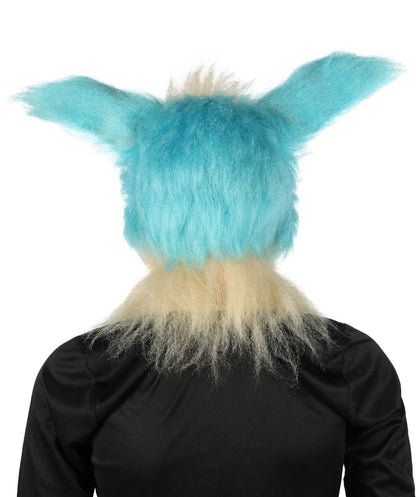 HPO Adult Unisex Carrot Guardian  Multicolor Dragon Bunny Costume & Bundel Set with Head Mask | Perfect for Halloween| Flame-retardant Synthetic Fabric