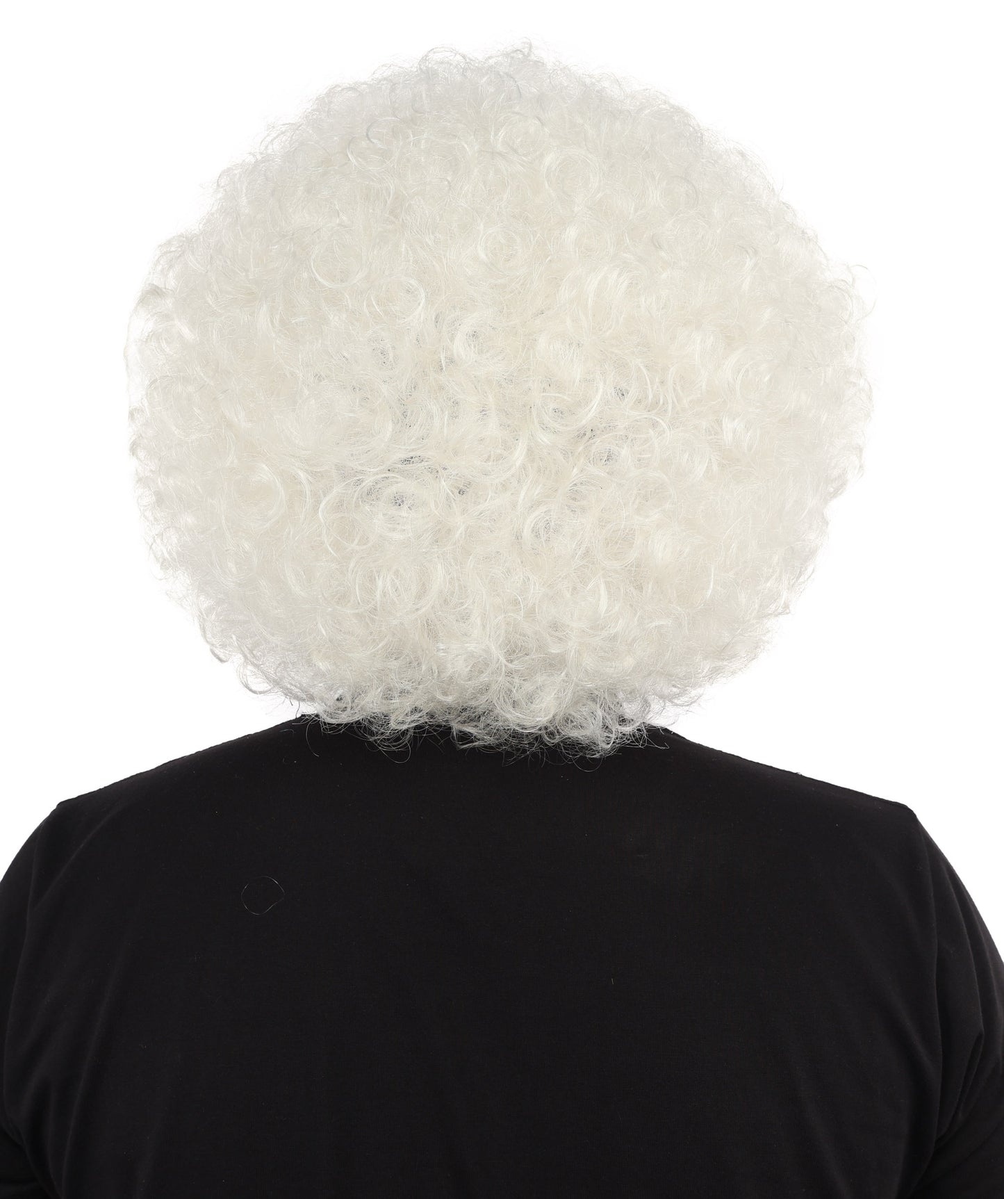 HPO Men's Multi-Color Options Curly Clown Wig | Flame-Retardant Synthetic Fiber and Standard Cap | Ideal for Parties, Cosplay, and Themed Events