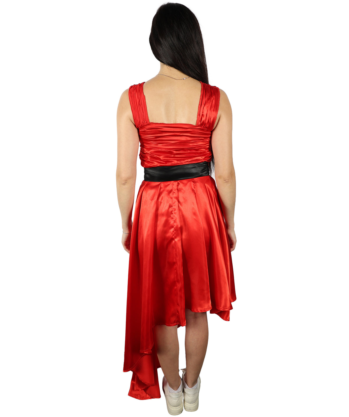 HPO Women's American Singer Red Ball Dress Costume | Perfect for Halloween| Flame-retardant Synthetic Fabric