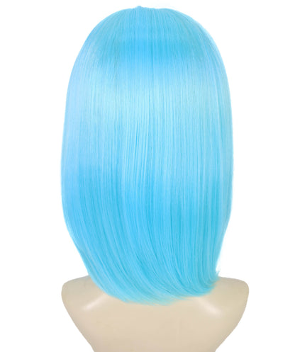 Women’s Shoulder Length multicolor Gaming Wig Bob Cut | Ideal for Halloween | Breathable Capless Cap
