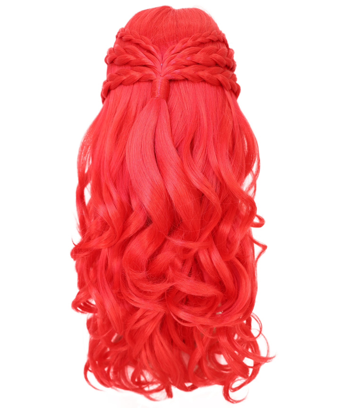 HPO Women's Curly Long Length Trendy Keepsake Multiple Color Options Wig