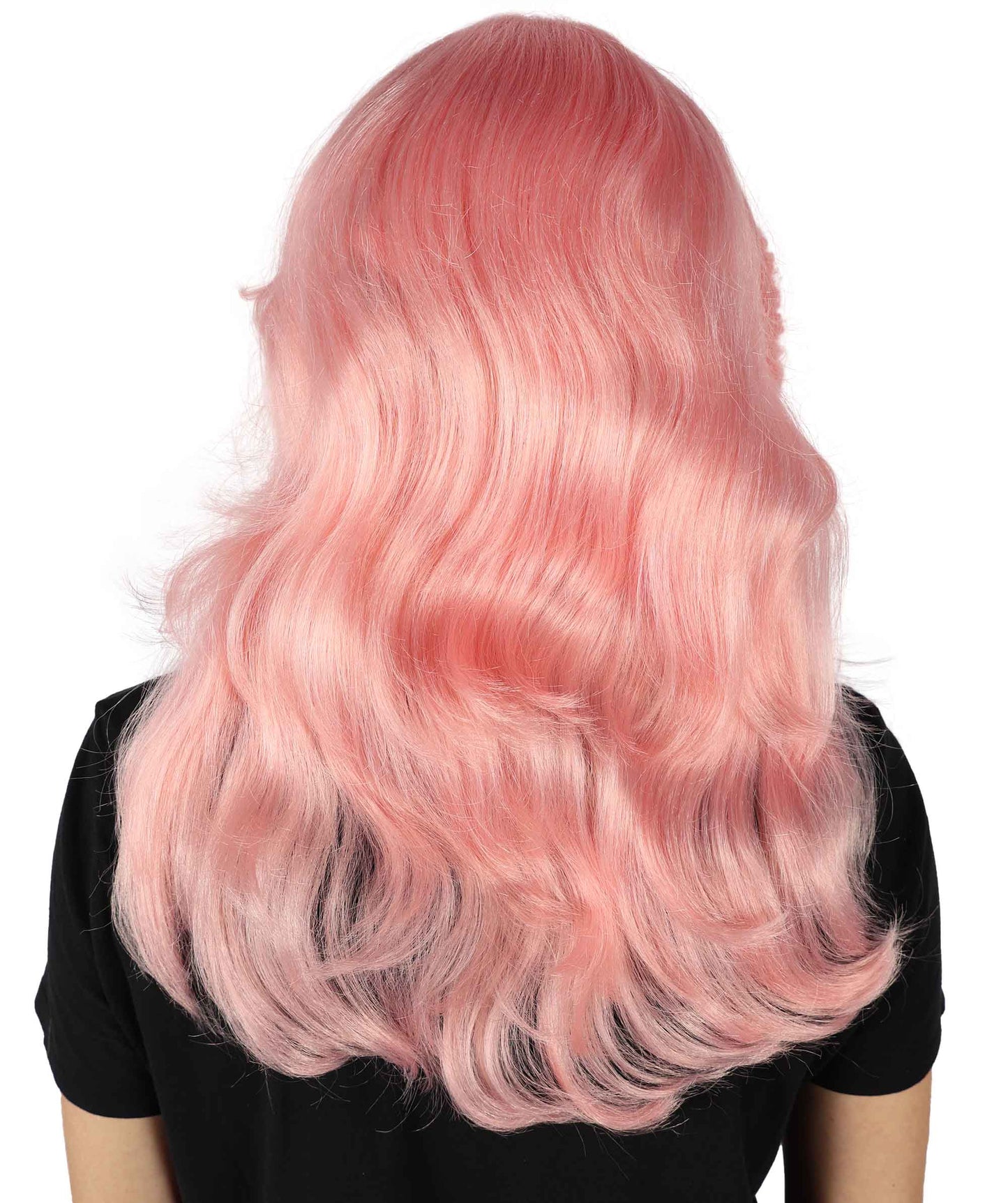 HPO Women's 70's Flick Multiple Color Retro Wig, Flame-retardant Synthetic Fiber