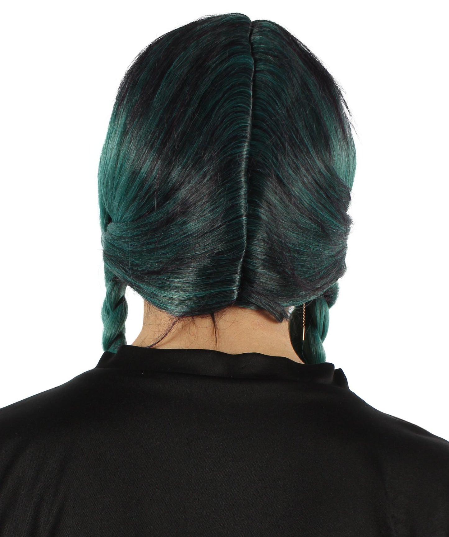 HPO Women's  Braided Gothic Wig | Multiple Color Collections TV Movie Wigs | Premium Breathable Capless Cap