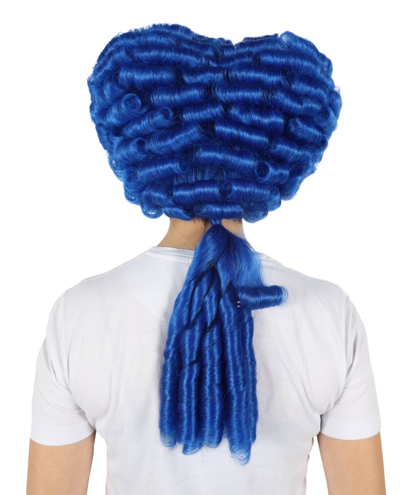 HPO Women's Colonial hairstyle Curly Multiple color Wig I  Premium Breathable Capless Cap Design I  Multiple Color Options I Flame-retardant Synthetic Fiber