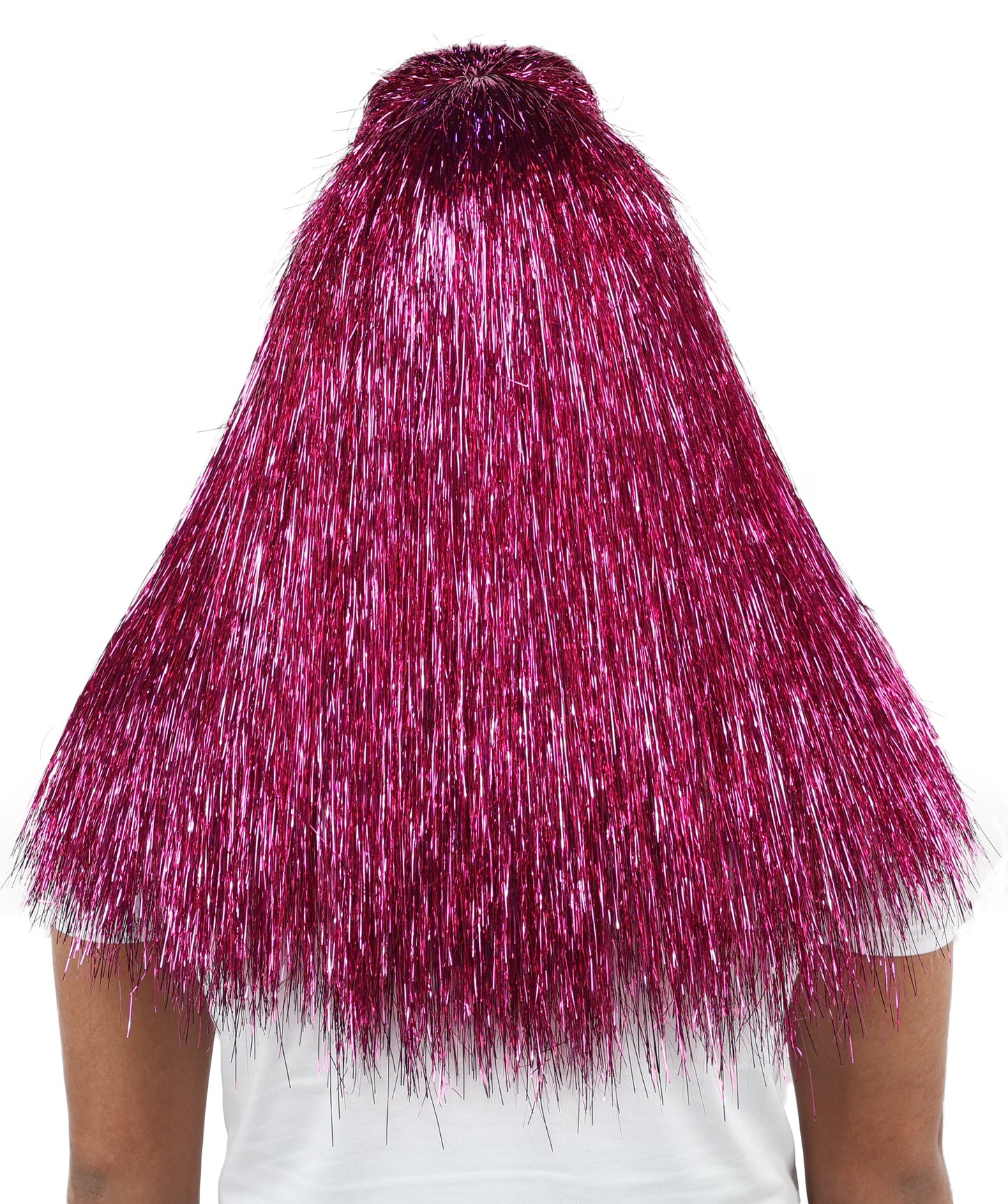 HPO UnisexTinsel Hairy Costume, Bundle & Mask Set | Full-Body Suit & Matching Mask | Long Hair Funny Costume for Halloween, Performers, Cosplay & Mascots | Multicolor Options