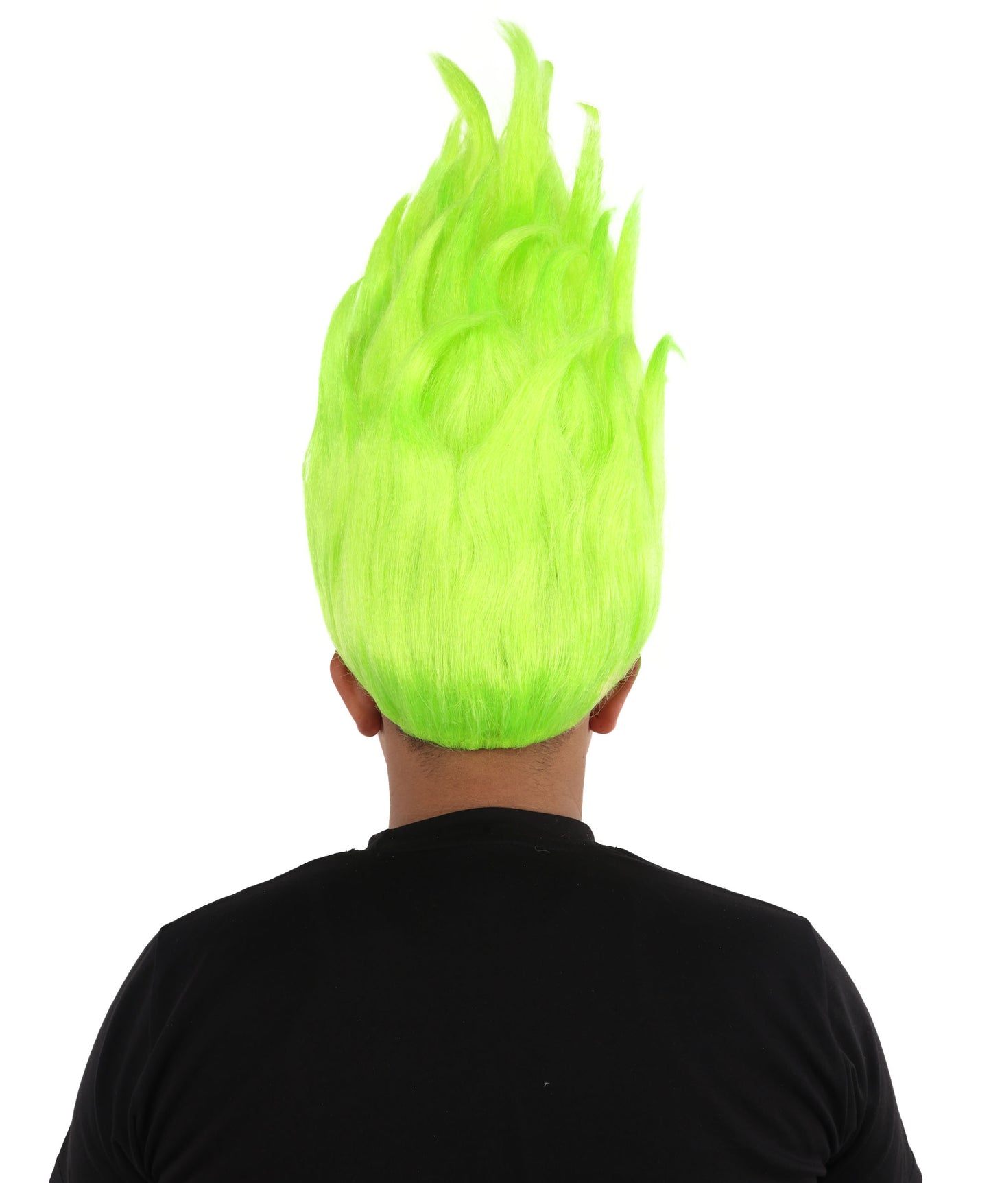 HPO Animated Movie Supervillain Wig , Troll Wig , Premium Breathable Capless Cap