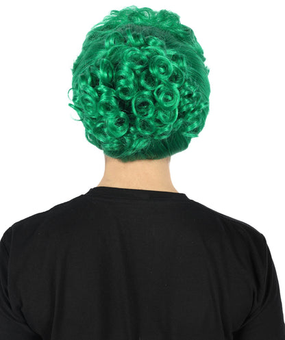 HPO Women's Bun Style 50s Housewife Multiple Wig | Halloween and Cosplay Wig | Flame-retardant Synthetic Fiber