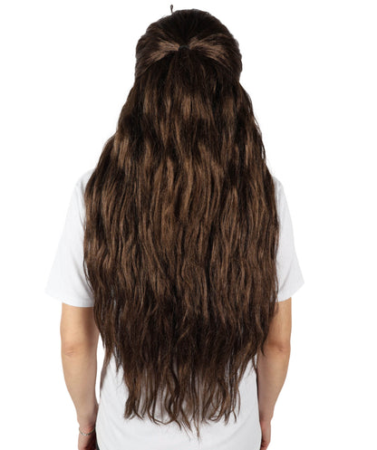 HPO Adult Women Enchanta wig with Mahogany Brown forehead for Cosplay, Parties and Everyday Enchantment