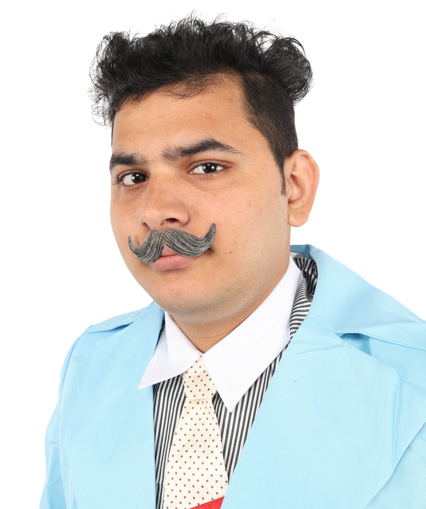 Men's Small Imperial Synthetic Hair Mustache | Multiple Color Options | HPO