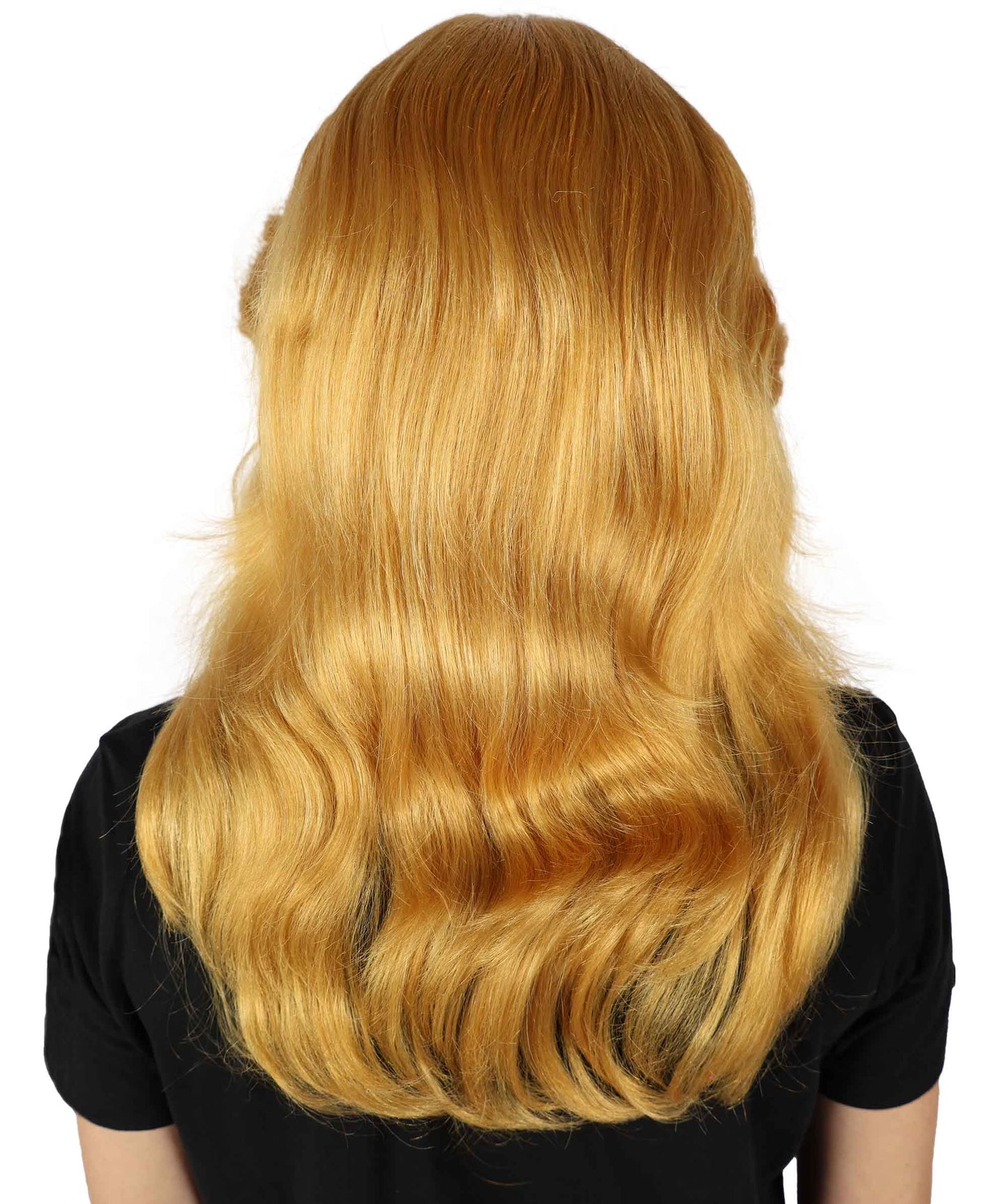 HPO Women's 70's Flick Multiple Color Retro Wig, Flame-retardant Synthetic Fiber