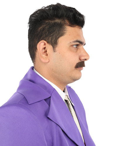 Men Moustache Human Hair  | Facial Hair Multiple Colours Option | HPO
