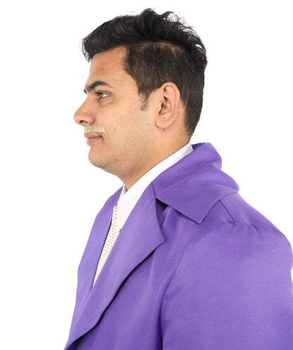 HPO  Men's Fake Synthetic Hair Mustache | Multicolor Color Options