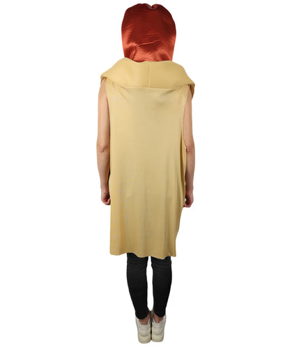 HPO Women Realistic and Comfortable Fast Food-Inspired Hot Dog Costume| Suitable for Halloween | Flame-retardant Synthetic Fabric