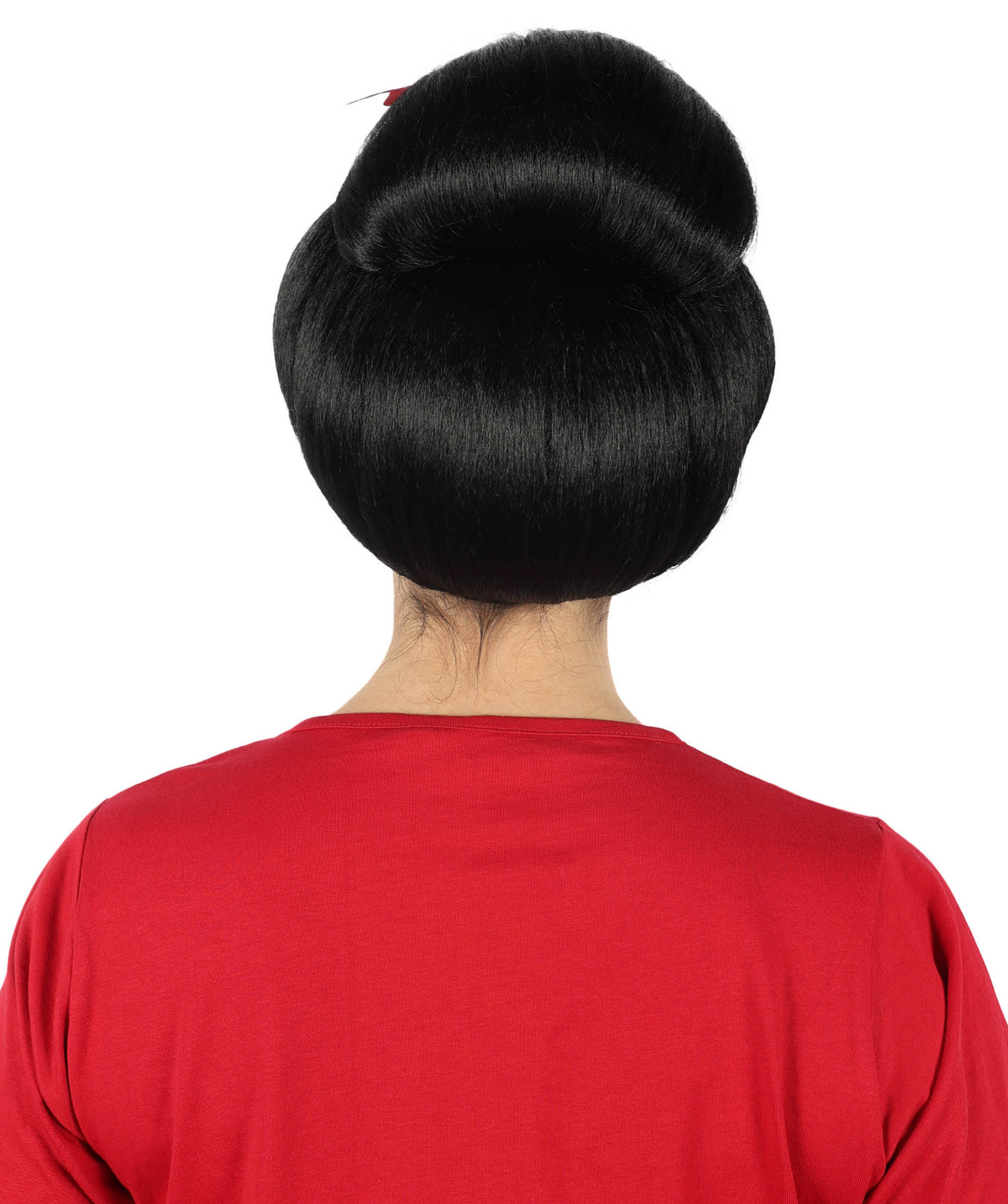 Japanese Geisha Womens Wig | Asian Sumo Kung Fu Fancy Halloween Wig