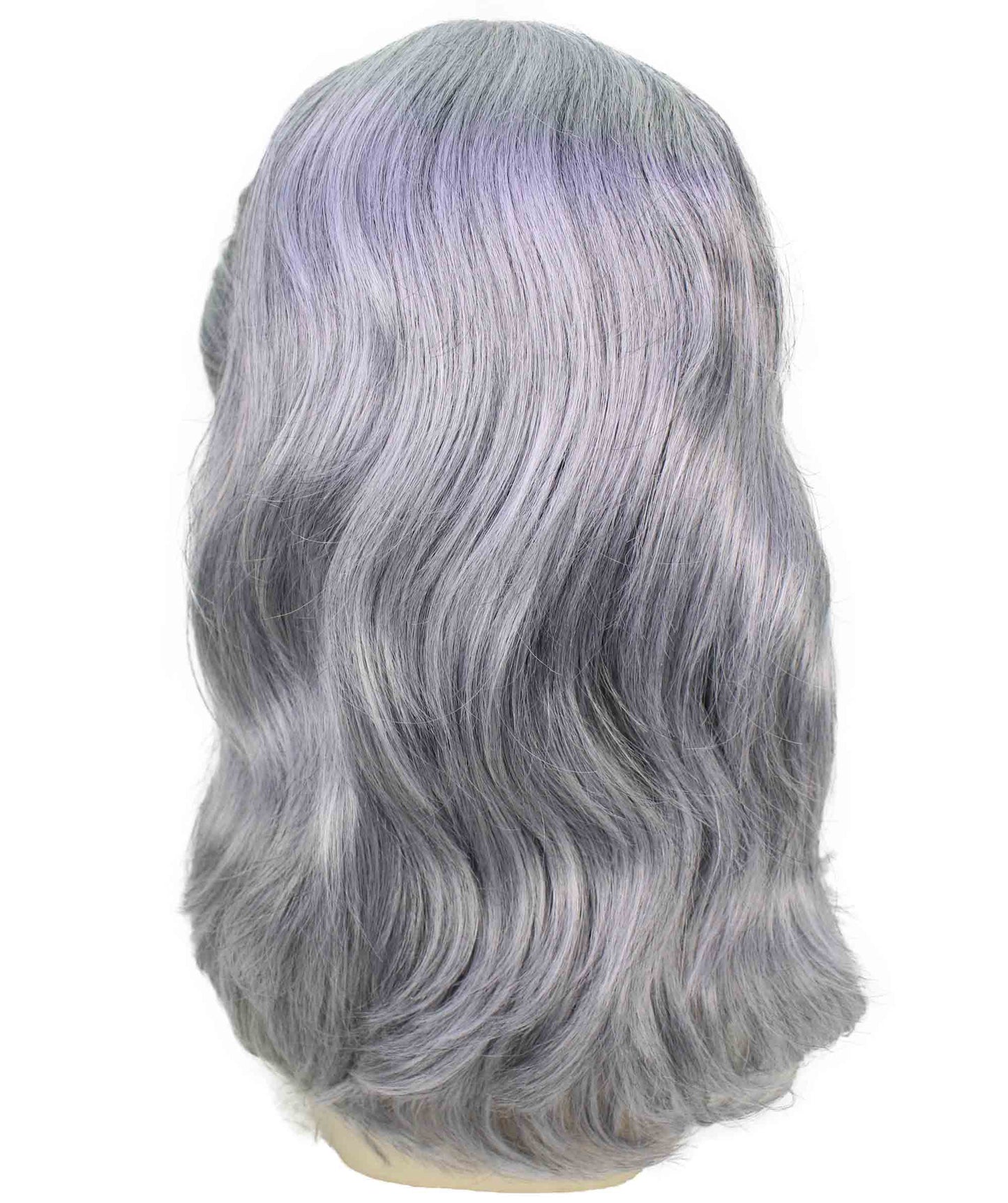 HPO Women's 70's Flick Multiple Color Retro Wig, Flame-retardant Synthetic Fiber