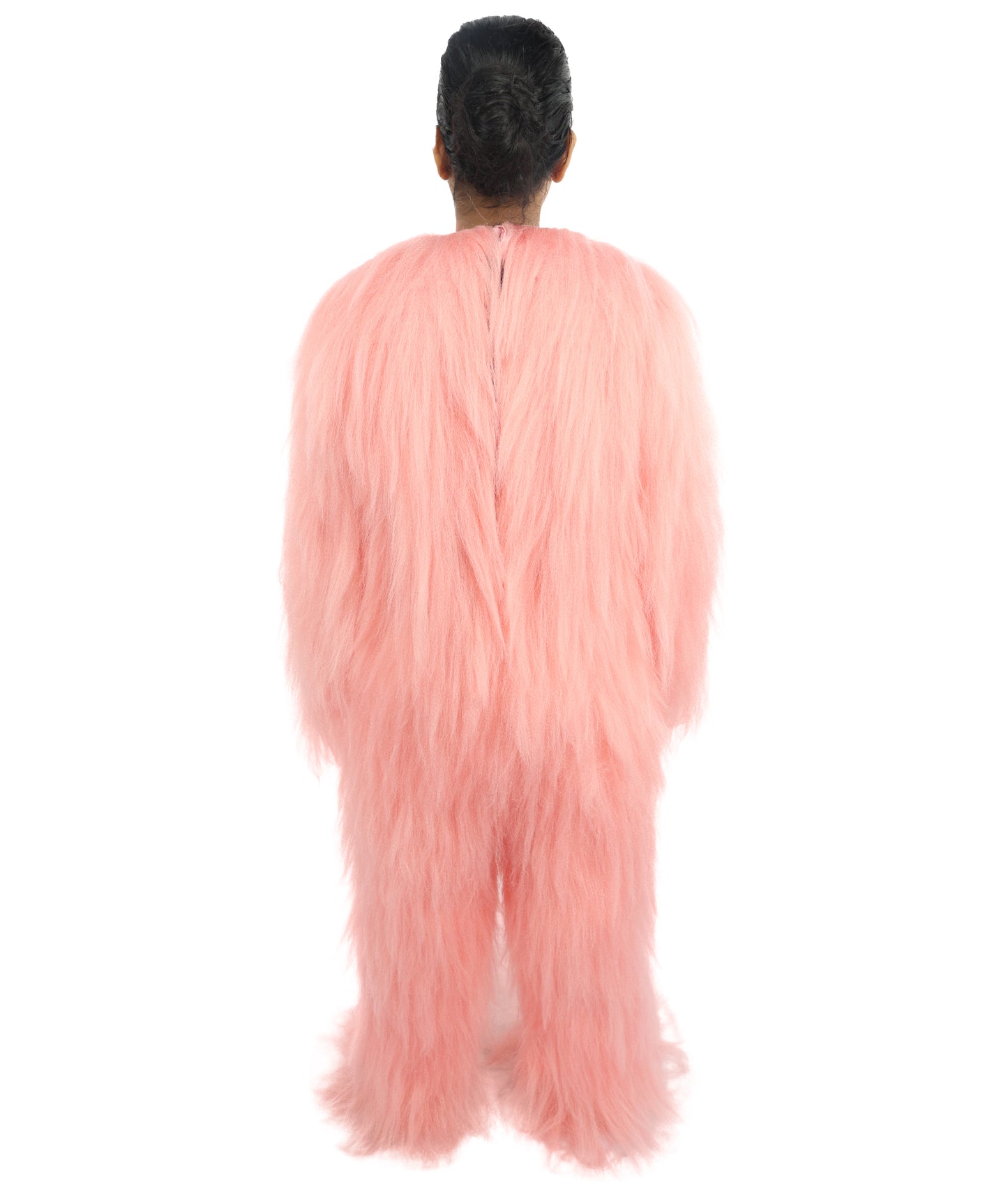 HPO Teen Extreme Hairy Person Costume Bundle & Mask Set - Full-Body Hair Suit Extra-Long Costume Wig for Halloween, Cosplay & Parties - Multiple Color Options