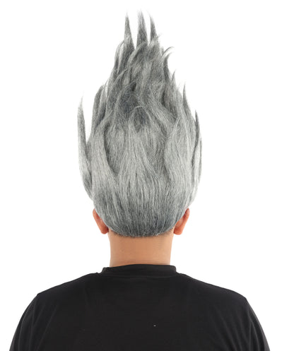 HPO Animated Movie Supervillain Wig , Troll Wig , Premium Breathable Capless Cap