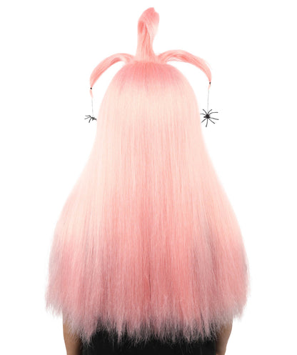 HPO Adult Women's Spider Gothic Sculpted Wig | Multiple Color Options, create of synthetic fiber, architectural spider-leg loops with blunt bangs, breathable base | Party, Halloween, theater, drag, performance, costume events