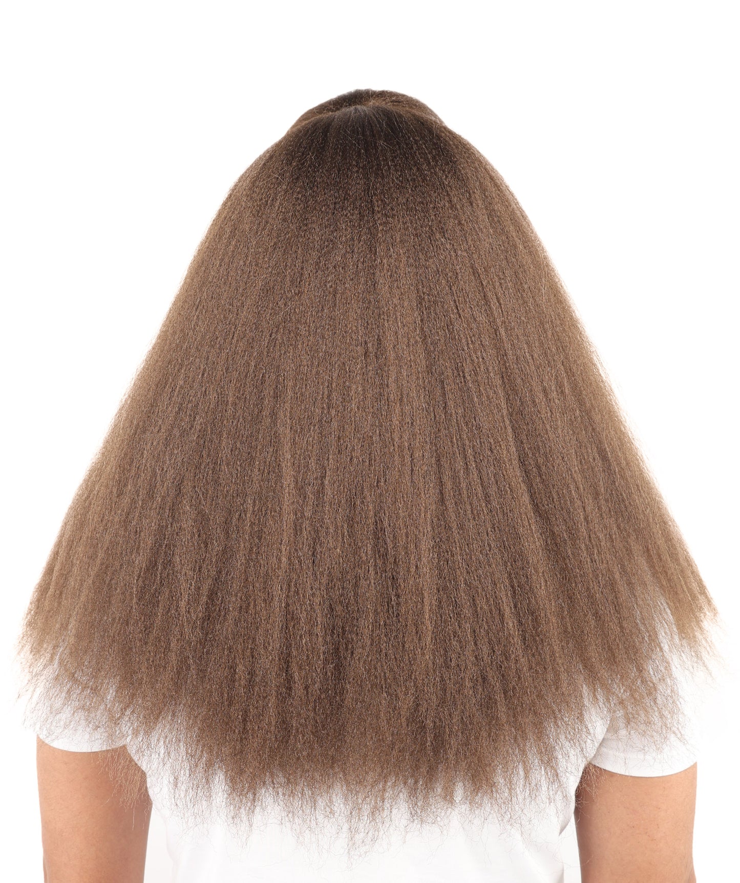 HPO Unisex Extreme Hairy Person Costume, Mask and Bundle - Full-Body Hair Suit Extra-Long Ash Brown Costume Wig for Halloween, Cosplay & Parties