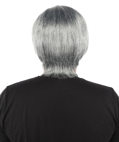 Men's Short Dramatic Texture Wig | Multiple Color Option | undercut, multi-layered messy styling | Halloween, cosplay, drag, theatrical performances, and themed parties